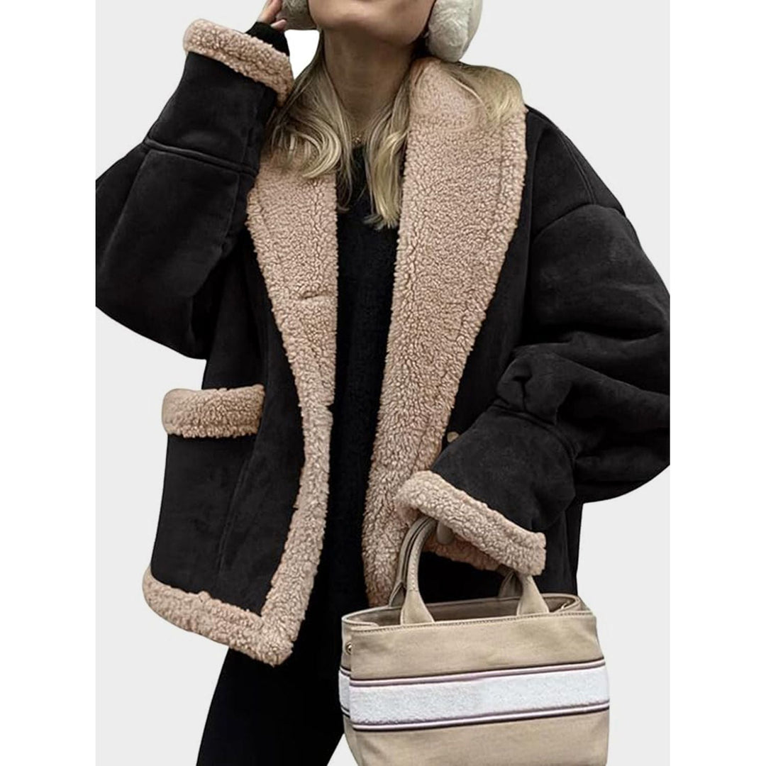 Damen Winterjacke Mit Kragen