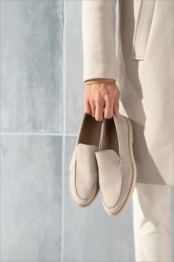 Aliams | Hochwertige Herren Loafer Aus Wildleder