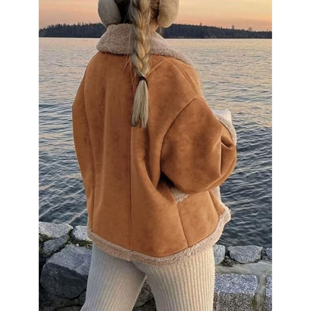 Damen Winterjacke Mit Kragen