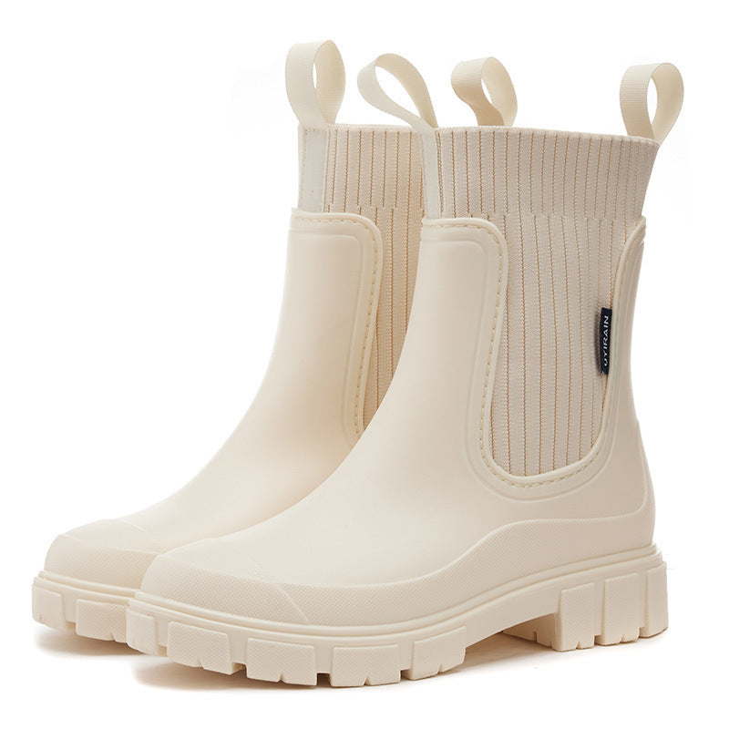 Aliams | Gummistiefel Wasserdicht mit Antirutschsohle, Perfekt für Regenwetter