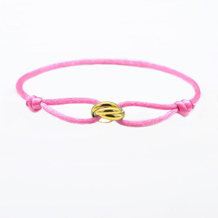 Aliams | Handgefertigtes Paar Edelstahl Diy Tragband