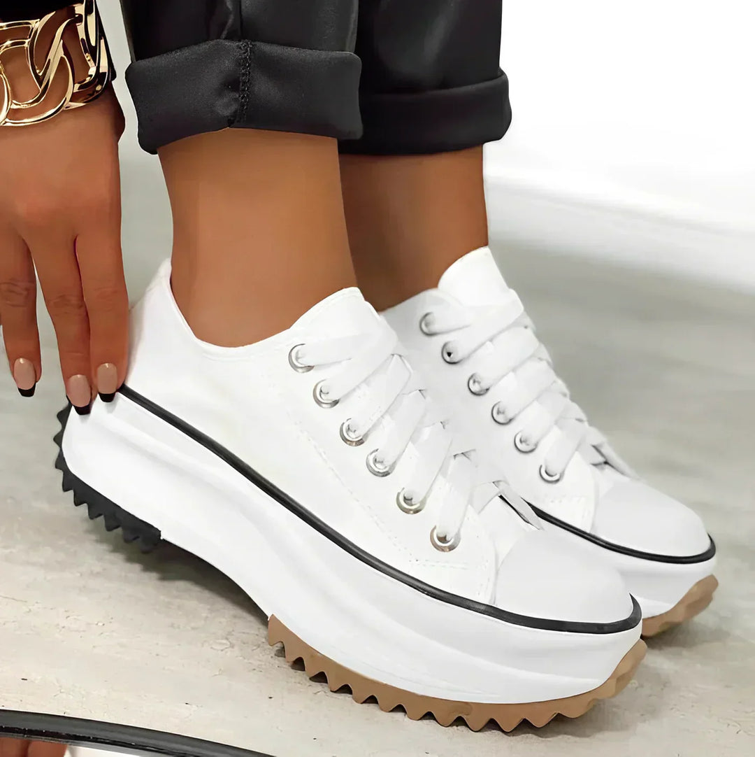 Aliams | Bequeme Plateau Sneaker für Damen