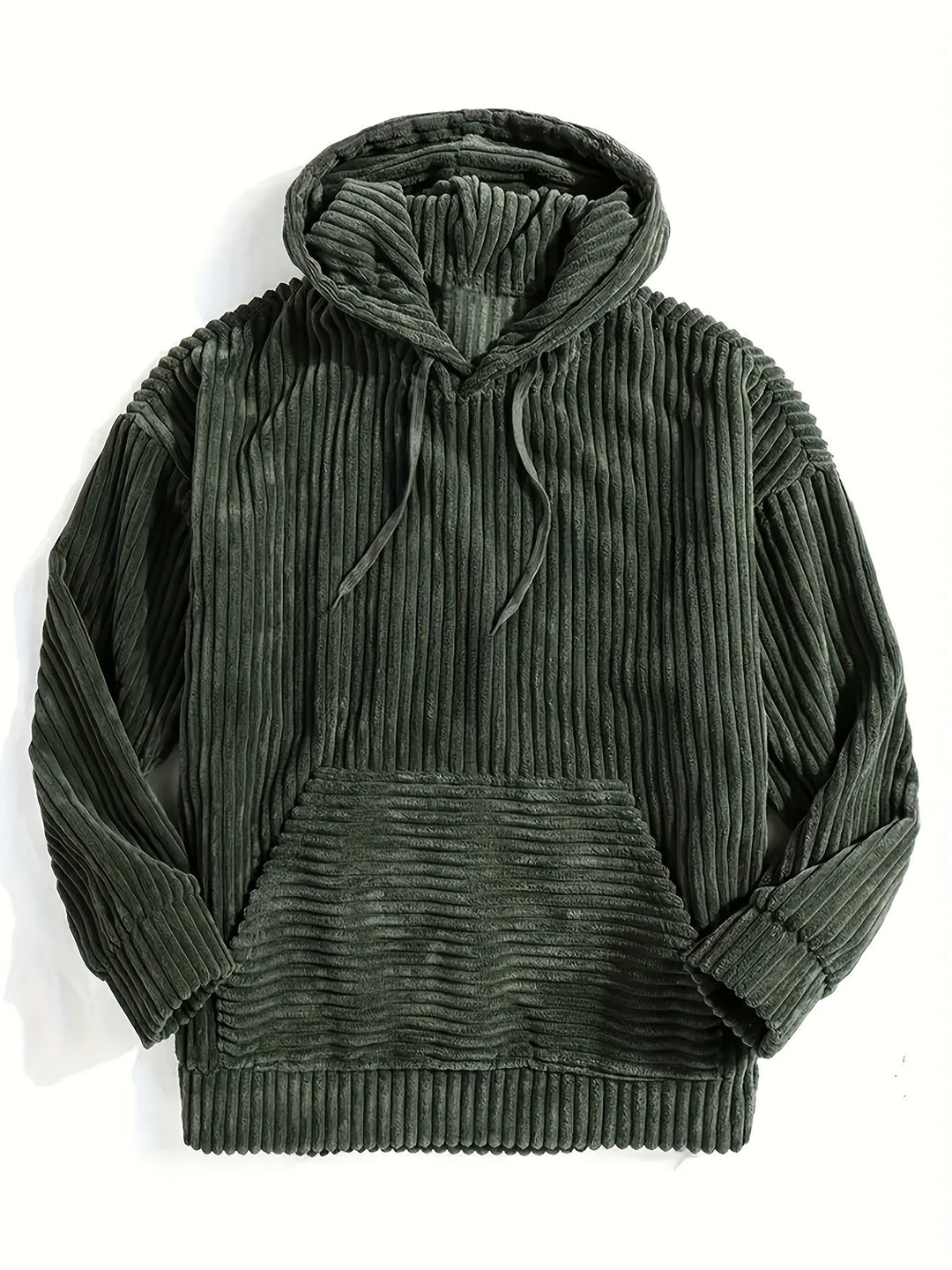 Strukturierter Kapuzenpullover Aus Cord