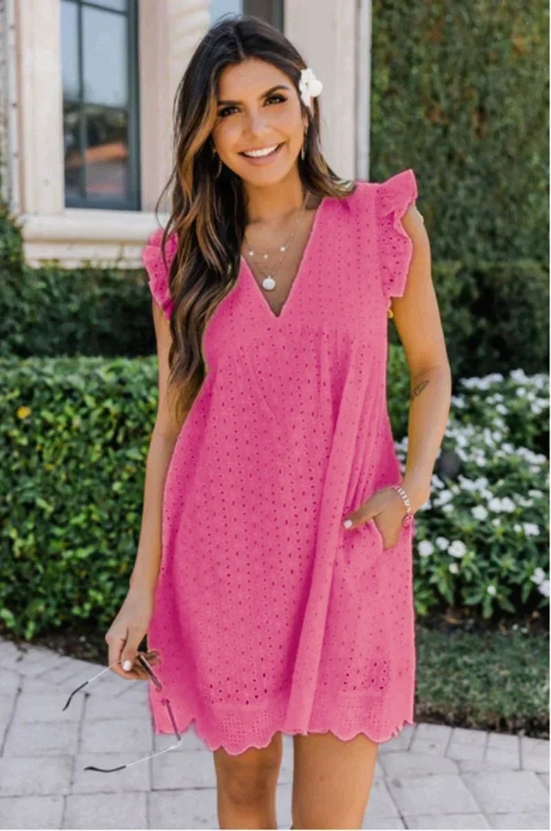 Aliams | 2 In 1 Sommerkleid mit Integrierter Shorts