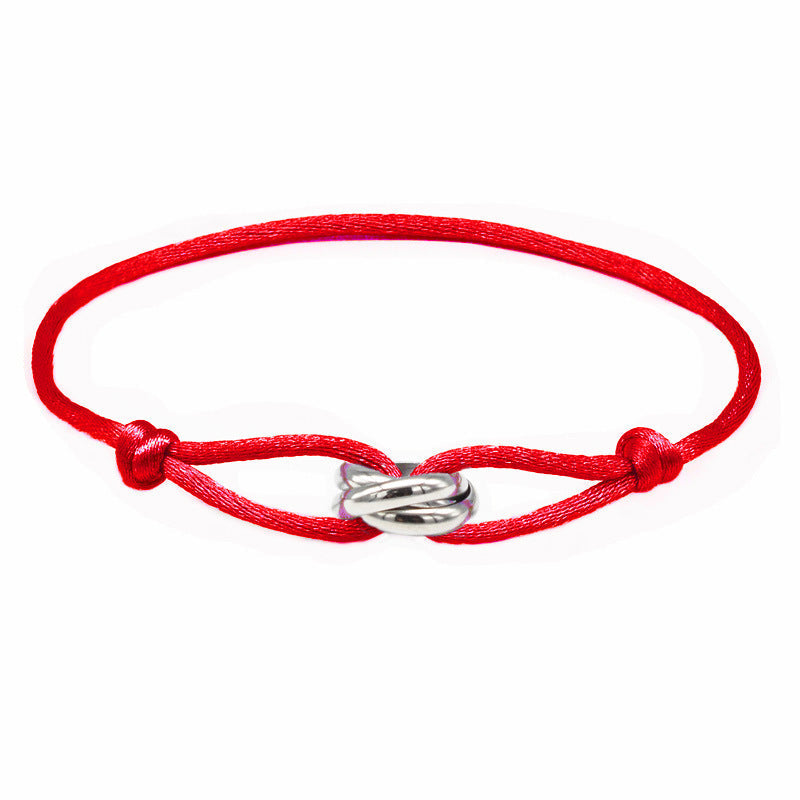 Aliams | Handgefertigtes Paar Edelstahl Diy Tragband