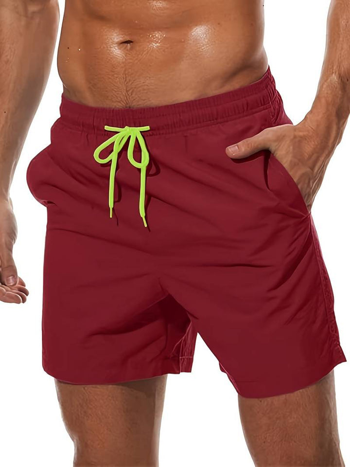 Aliams | Badeshorts mit Netzfutter für Herren