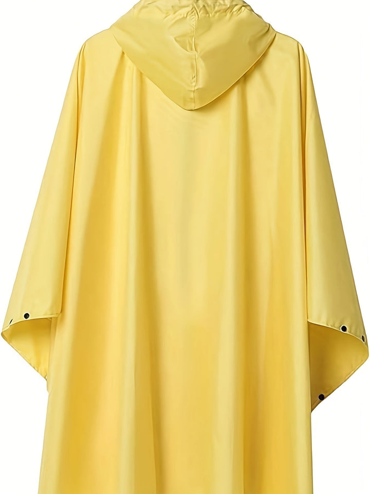 Aliams | Wasserdichter Regenponcho mit Kapuze