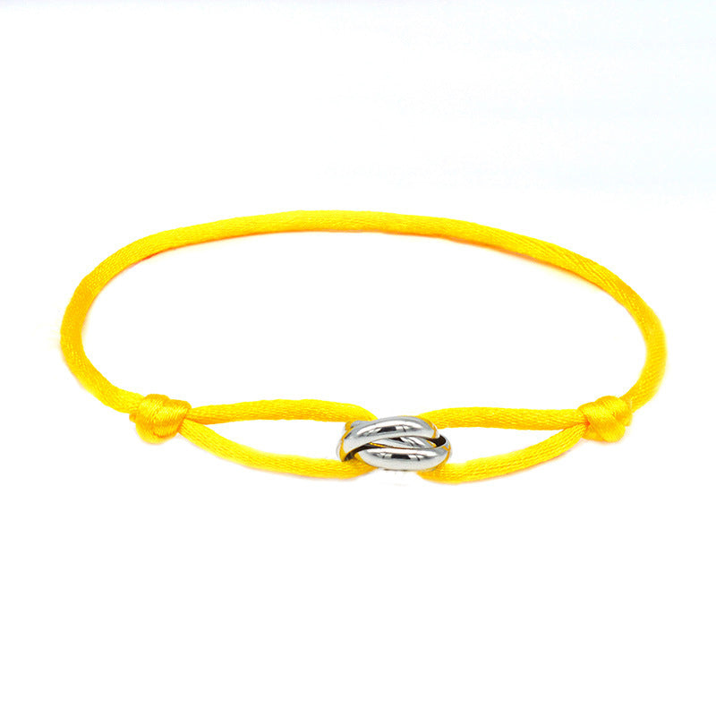 Aliams | Handgefertigtes Paar Edelstahl Diy Tragband