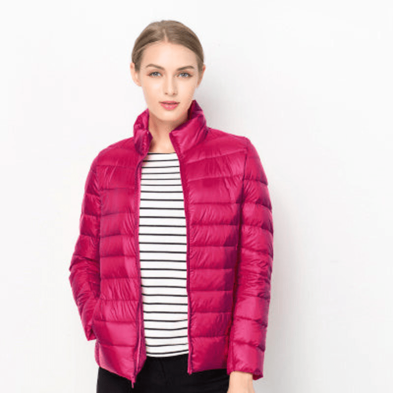 Aliams | Damen Jacke Elegante Leichte Daunenjacke Trendy & Bequem