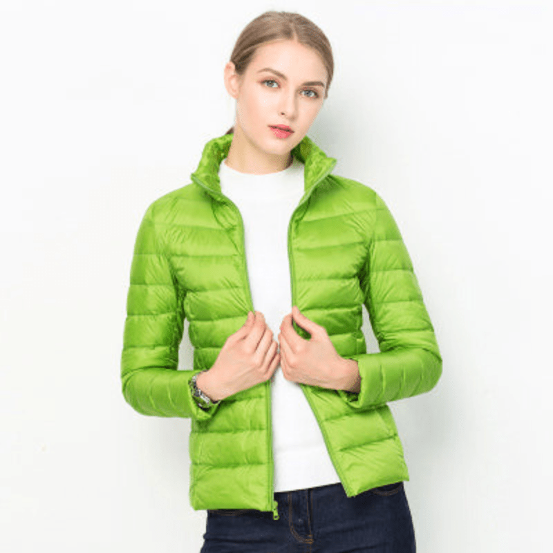Aliams | Damen Jacke Elegante Leichte Daunenjacke Trendy & Bequem
