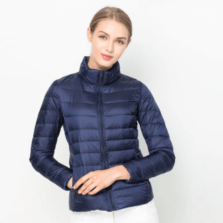 Aliams | Damen Jacke Elegante Leichte Daunenjacke Trendy & Bequem