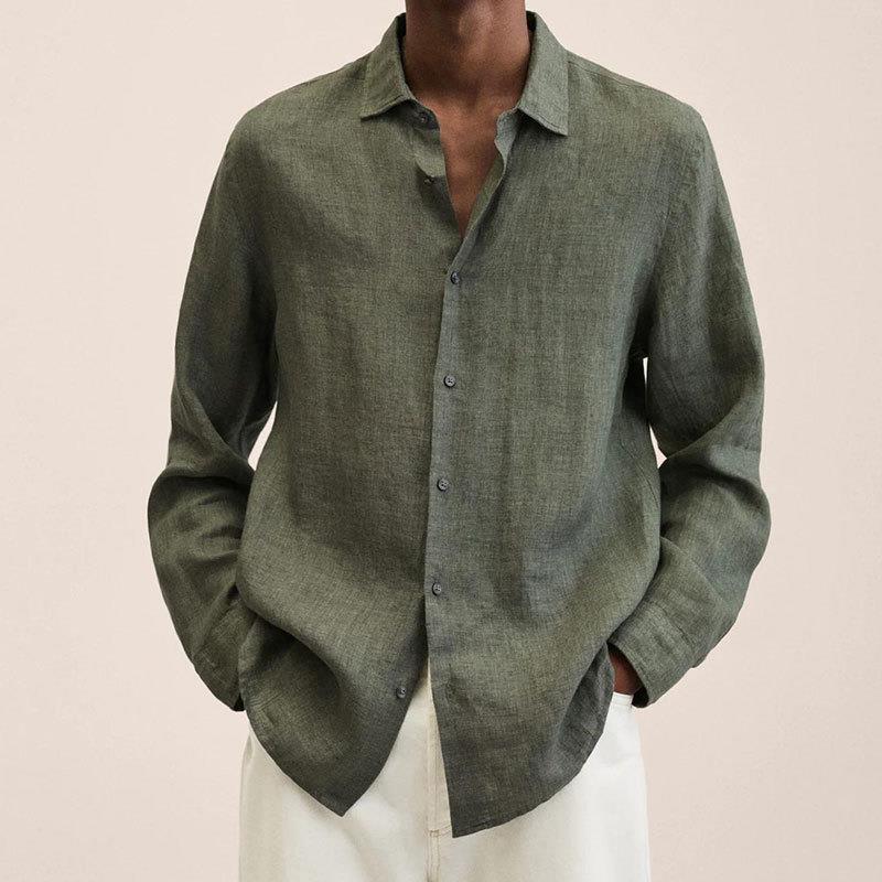 Aliams | Elegantes Leinenhemd für Herren