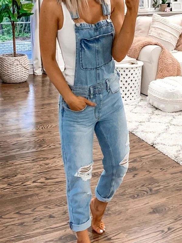 Aliams | Denim Overall für Damen
