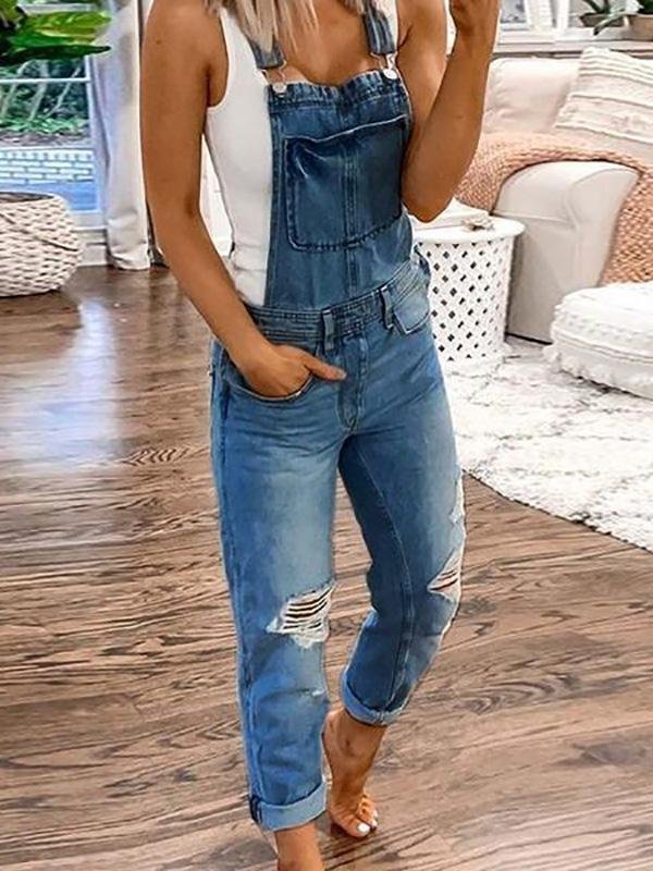 Aliams | Denim Overall für Damen
