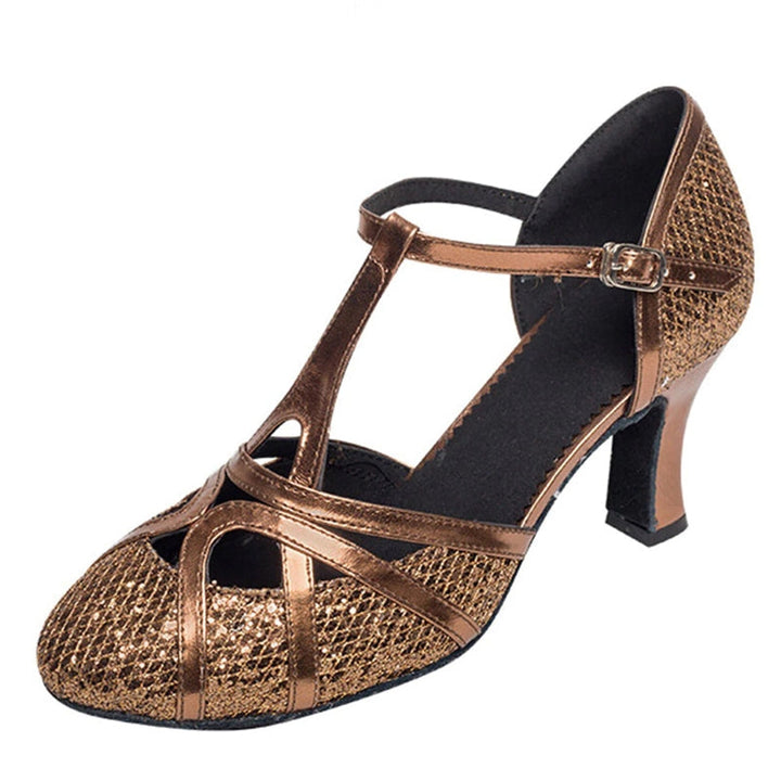 Aliams | Salsa Tanzschuhe Damen Latein Tanzschuhe 7Cm