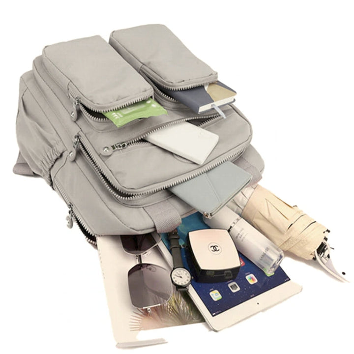 Aliams | Mode Frau Wasserdichter Nylon Leichter Rucksack