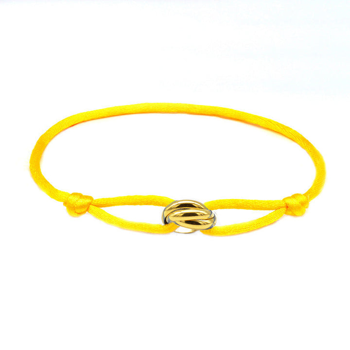 Aliams | Handgefertigtes Paar Edelstahl Diy Tragband