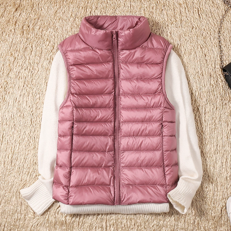 Aliams | Damen Leichte Steppjacke Ärmellose Weste