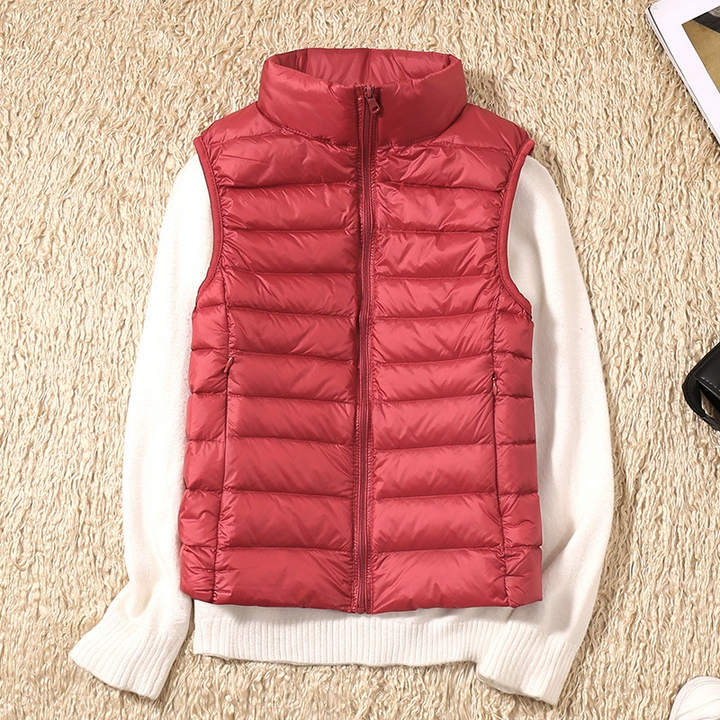 Aliams | Damen Leichte Steppjacke Ärmellose Weste