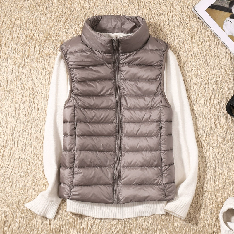Aliams | Damen Leichte Steppjacke Ärmellose Weste