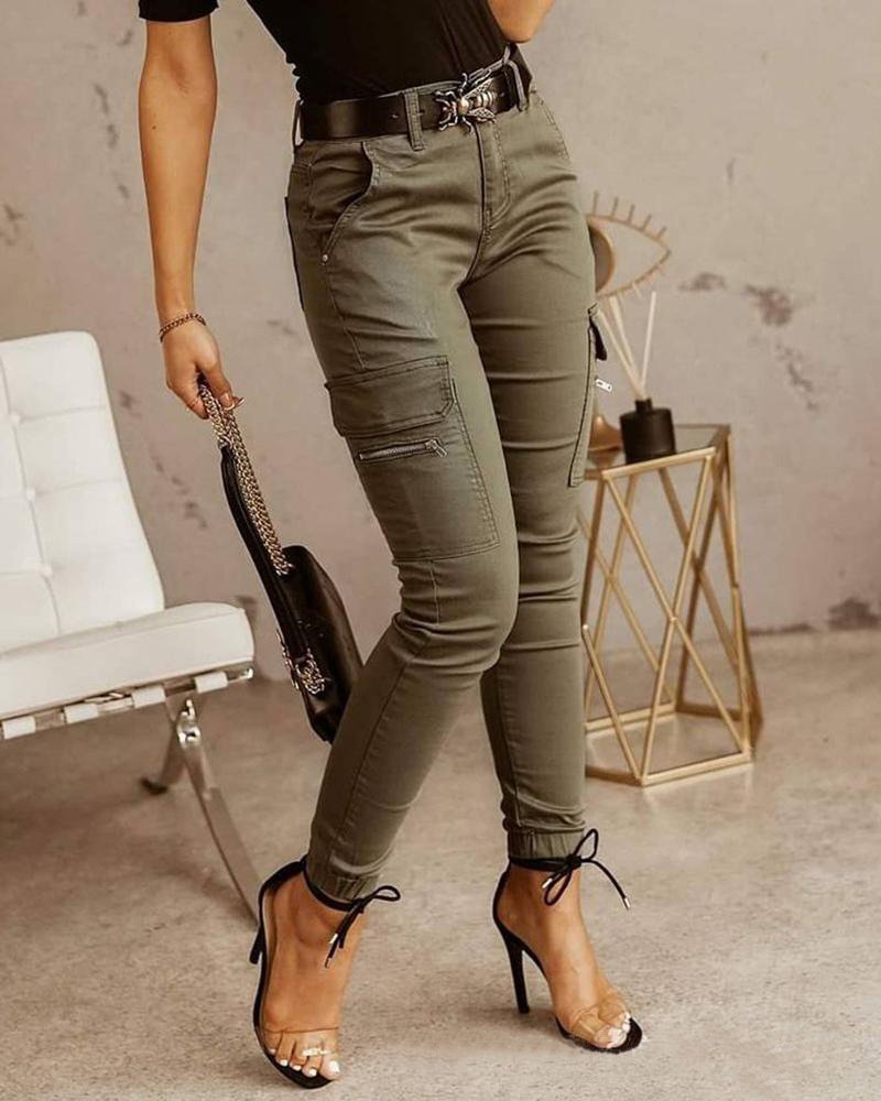 Lozia | Modische Cargo Jeans Für Damen Im Trend