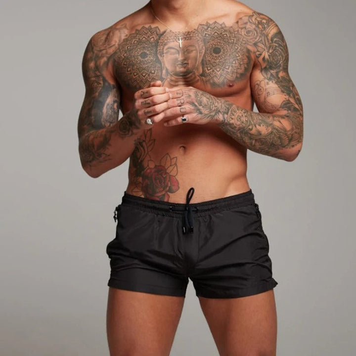 Aliams | Badeshorts Schnell Trocknende Kurze Shorts mit Stretch für Herren