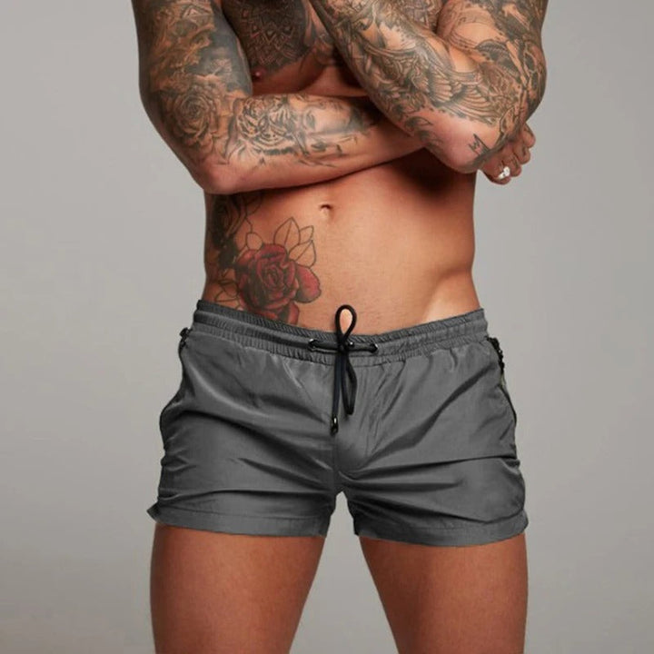 Aliams | Badeshorts Schnell Trocknende Kurze Shorts mit Stretch für Herren
