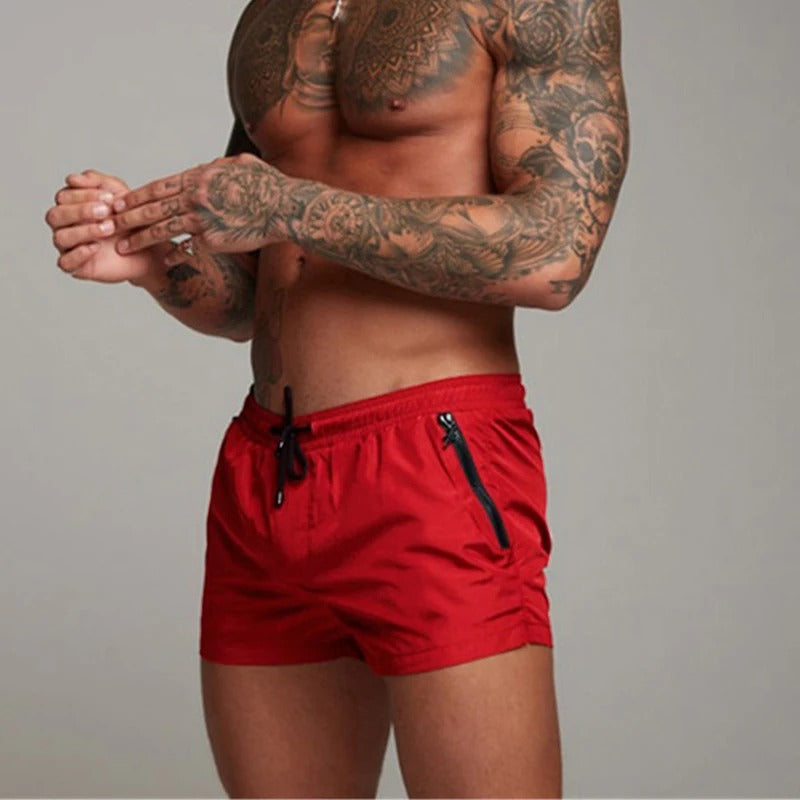 Aliams | Badeshorts Schnell Trocknende Kurze Shorts mit Stretch für Herren