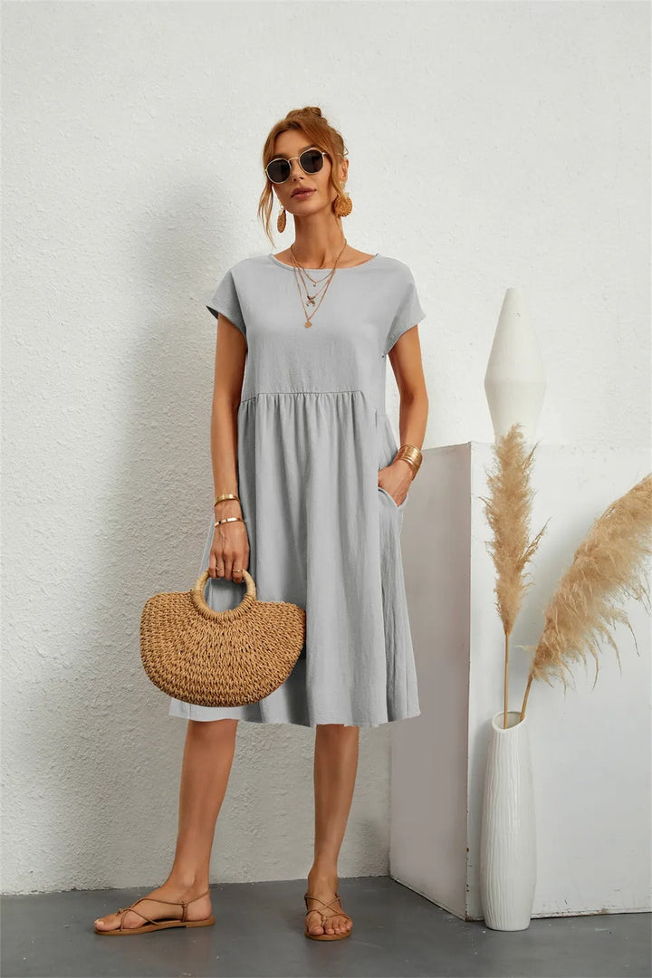 Aliams | Elegantes, Tailliertes Kleid mit Zeitlosem Stil für Frauen