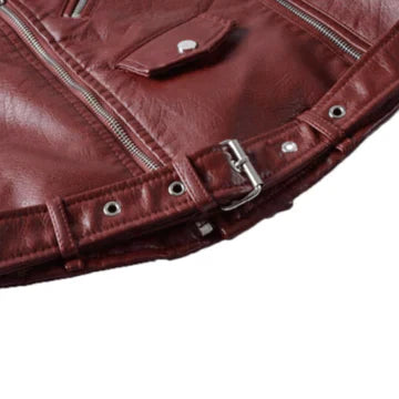 Aliams | Elegante Premium Lederjacke für Damen Luxus und Stil