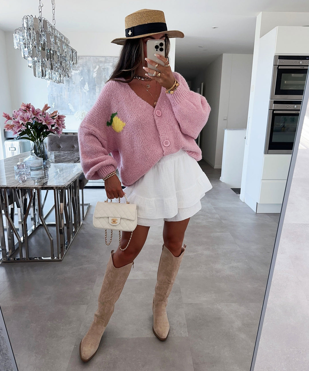Aliams | Cardigan Limoncello Rosa