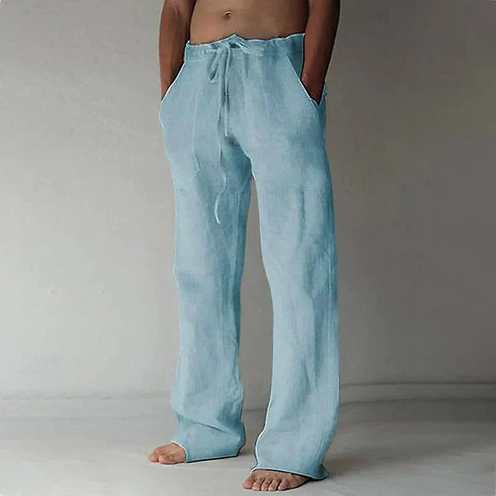 Aliams | Herren Baggy Leinenhose