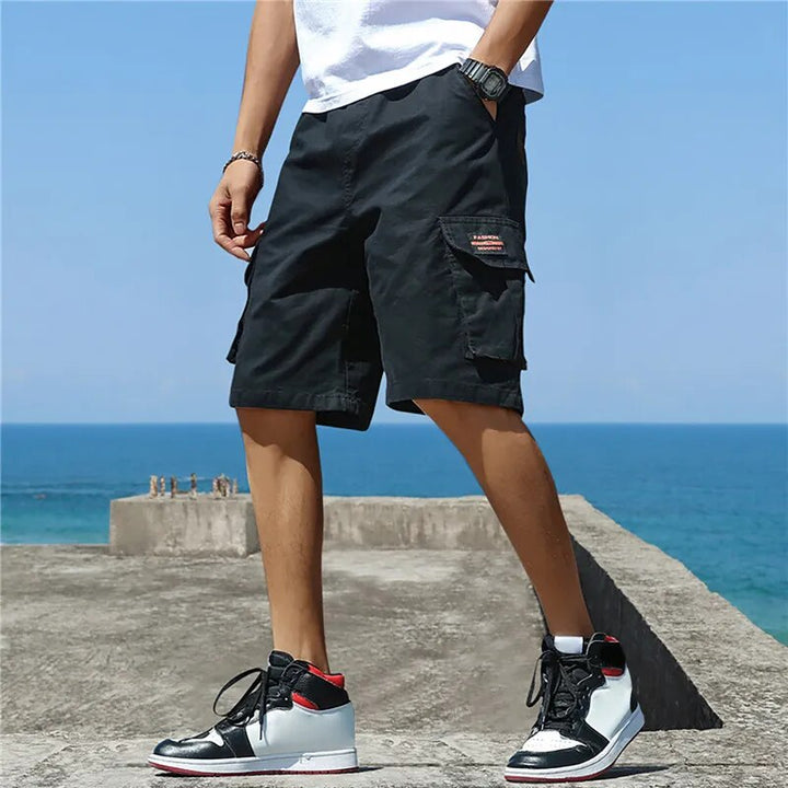 Aliams | Baggy Shorts mit Mehreren Taschen