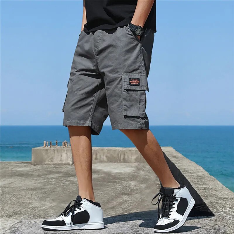 Aliams | Baggy Shorts mit Mehreren Taschen