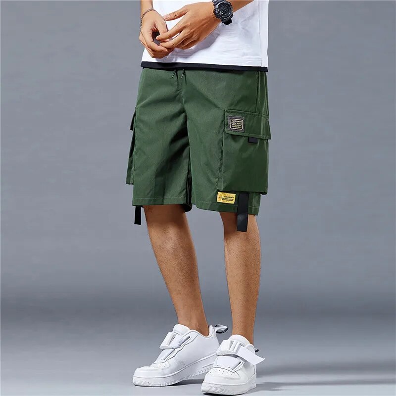 Aliams | Baggy Shorts mit Mehreren Taschen