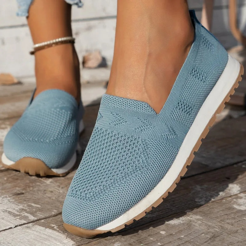 Jolanda | Atmungsaktive Slip-On Sneakers Für Damen