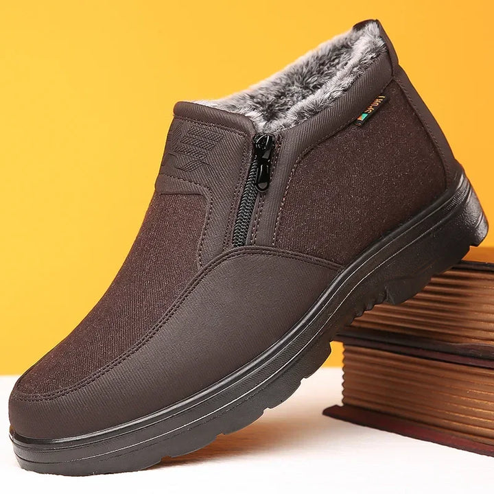Herren Warme Bontschuhe – Extrem Weich mit Orthopädischer Unterstützung