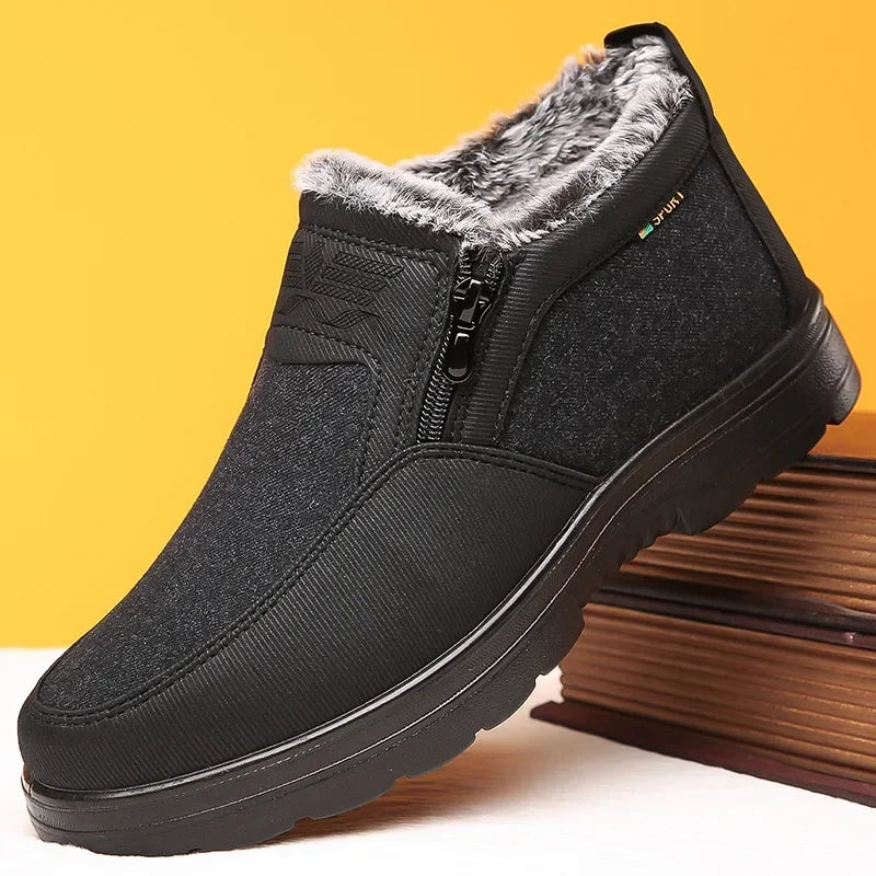Herren Warme Bontschuhe – Extrem Weich mit Orthopädischer Unterstützung