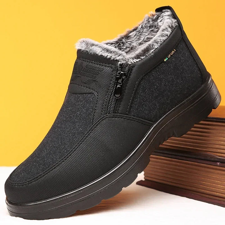 Herren Warme Bontschuhe – Extrem Weich mit Orthopädischer Unterstützung