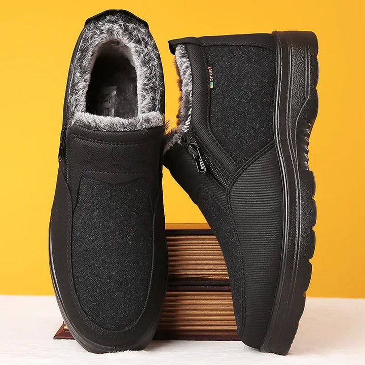 Herren Warme Bontschuhe – Extrem Weich mit Orthopädischer Unterstützung