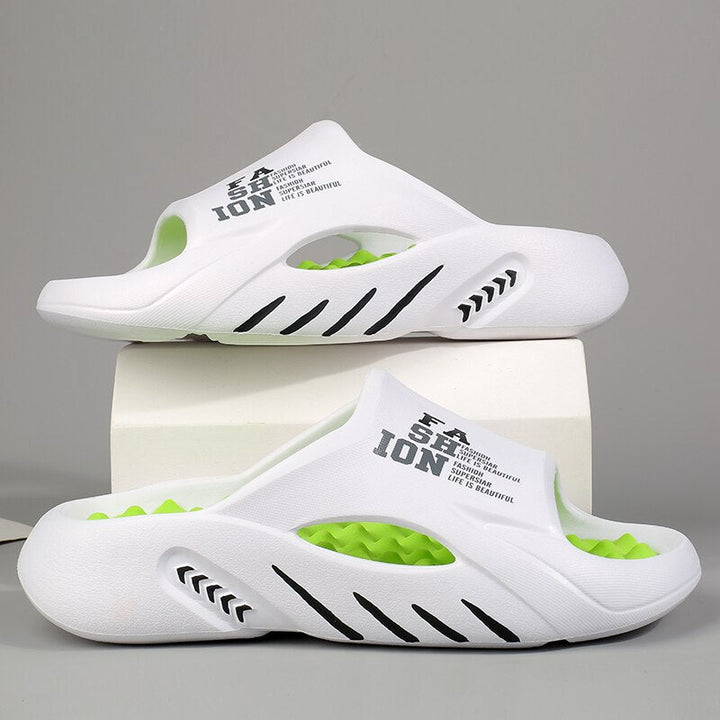 Aliams | Luxus Orthopädische Badeslipper mit Weichem Fußbett und Rutschfester Sohle