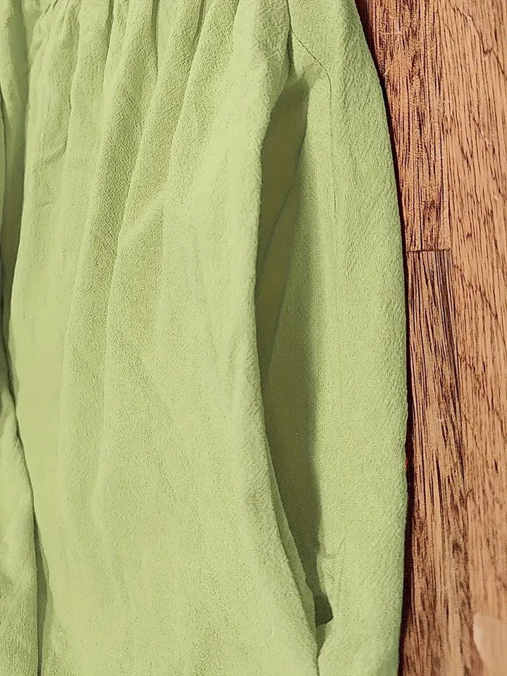 Aliams | Raffinierte Leinen Sommerkleid mit Praktischen Taschen