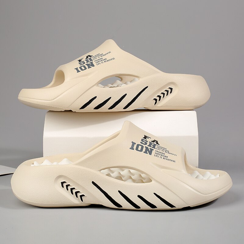 Aliams | Luxus Orthopädische Badeslipper mit Weichem Fußbett und Rutschfester Sohle