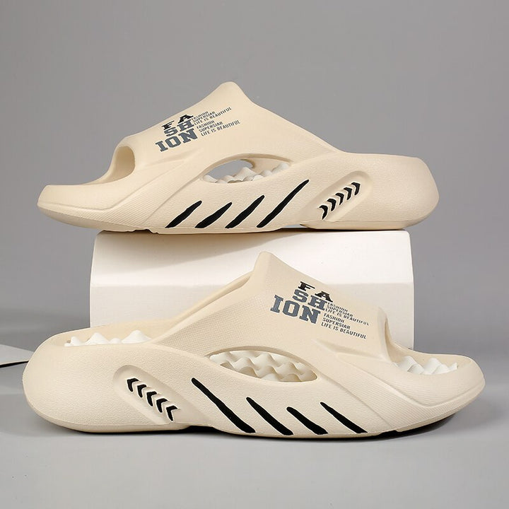 Aliams | Luxus Orthopädische Badeslipper mit Weichem Fußbett und Rutschfester Sohle