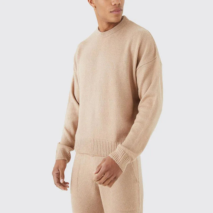 Kuscheliges Strick-Lounge-Set – Komfort Für Zuhause