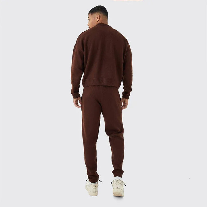 Kuscheliges Strick-Lounge-Set – Komfort Für Zuhause