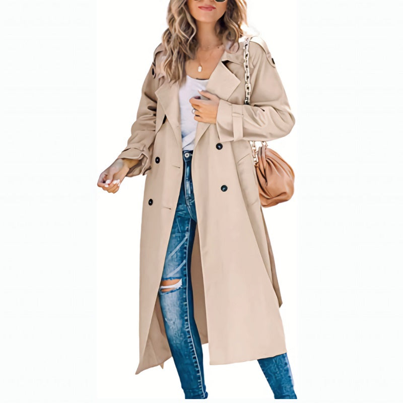 Aliams | Premium Trenchcoat Lang Damen