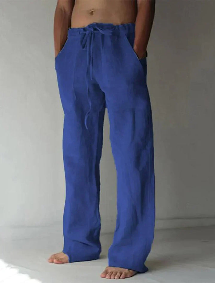 Aliams | Herren Baggy Leinenhose