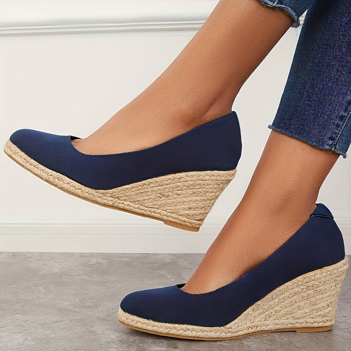 Aryan | Slip-On Platform-Espadrilles Für Damen