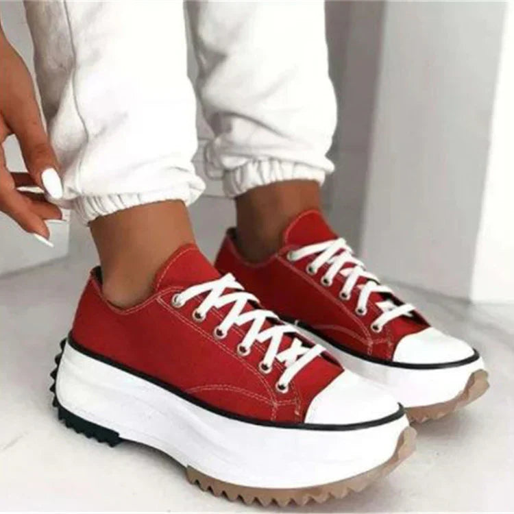 Aliams | Bequeme Plateau Sneaker für Damen